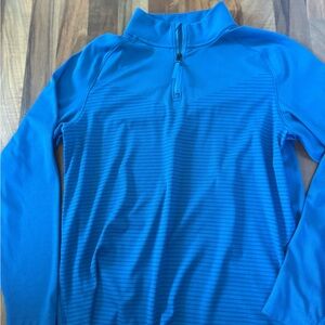 Nike Men’s Blue Zip-Up Performance Sweater